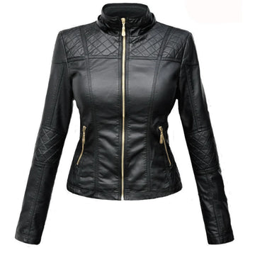 Mens Black Genuine Leather Motorcycle Jacket