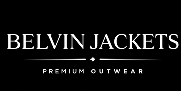 Belvin Jackets logo on a black background